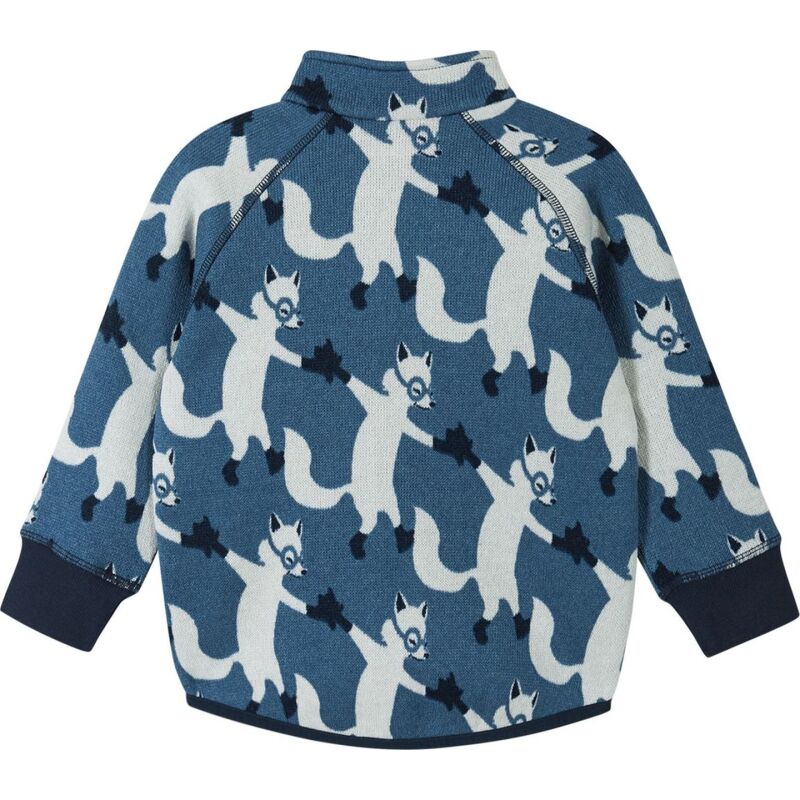 REIMA Fleece Sweater Ornament 5200043A Blue Ocean 67A5