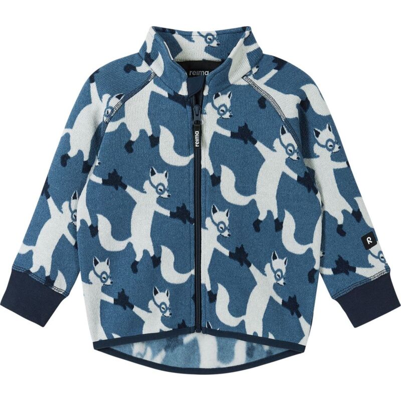 REIMA Fleece Sweater Ornament 5200043A Blue Ocean 67A5