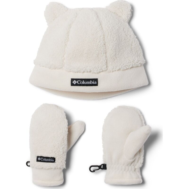 Columbia TODDLER RUGGED RIDGE BEANIE AND MITTEN Chalk