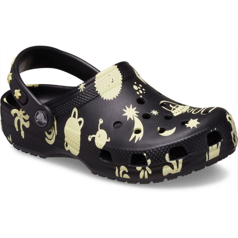 Crocs™ Classic Glow Space Clog Toddler's Black