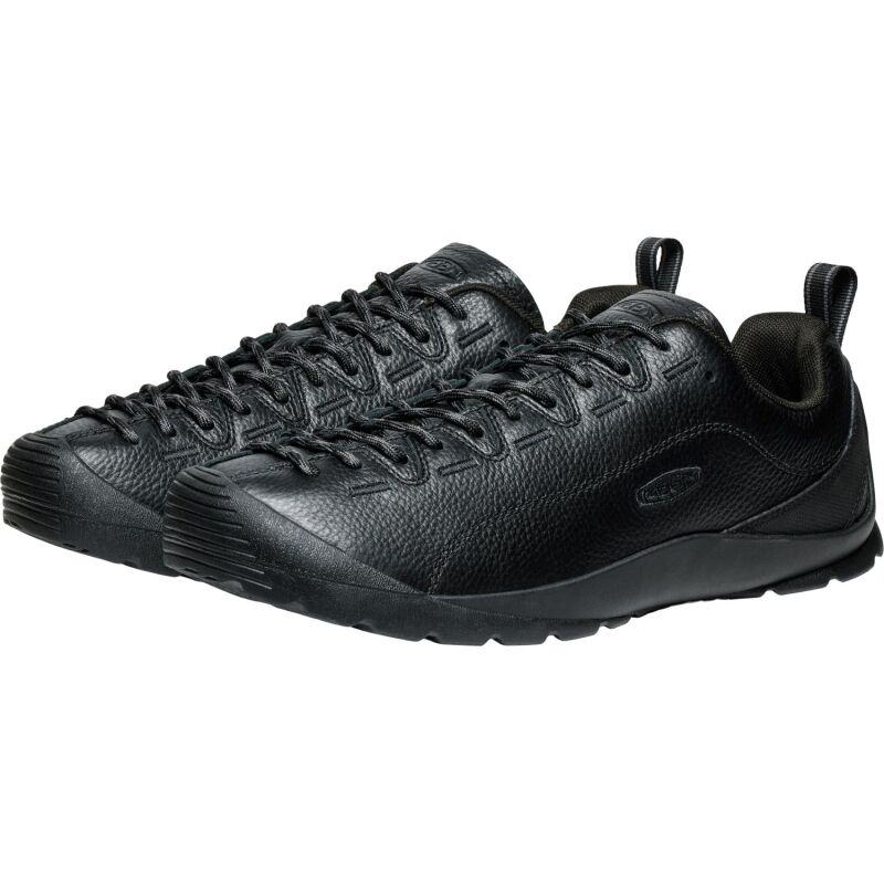 Keen Jasper Men's Black Smooth Leather