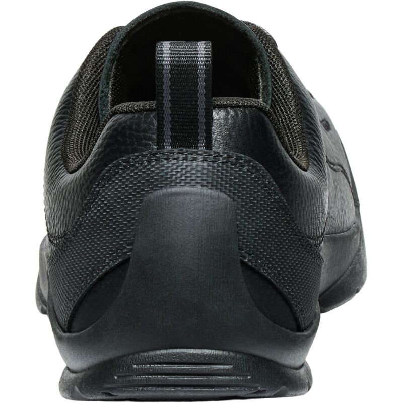 Keen Jasper Men's Black Smooth Leather