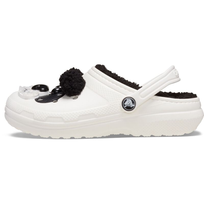 Crocs™ Classic Lined Iam Panda Bear Clog Toddler's Chalk/Black