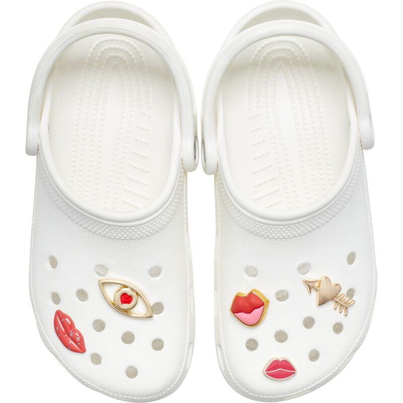 Crocs™ Jibbitz Valentines Lips 5 Pack 198445127656
