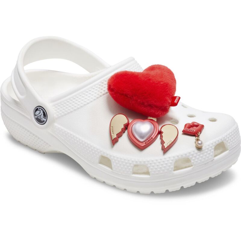 Crocs™ Jibbitz Red Valentines 5 Pack 198445127663