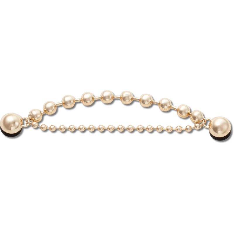 Crocs™ Jibbitz Gold And Crystal Double Chain 196265890408
