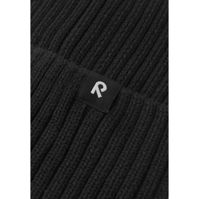 REIMA Organic Cotton Beanie Hattara 5300057B Black 9990
