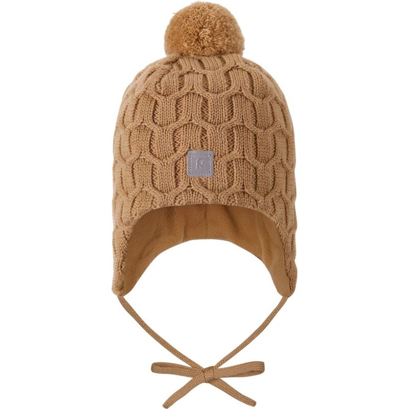 REIMA Merino Wool Beanie Nunavut 5300065B Peanut Brown 11A0