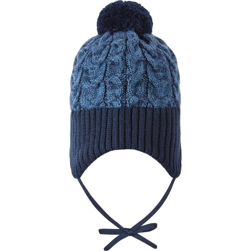 REIMA Wool Mix Knit Beanie Paljakka 5300035B Navy 6982