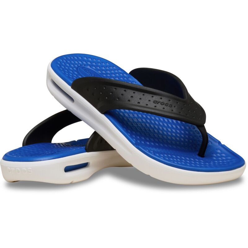Crocs™ InMotion LiteRide Flip Men's Black/Blue Bolt