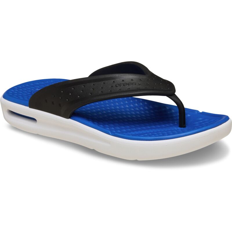 Crocs™ InMotion LiteRide Flip Men's Black/Blue Bolt