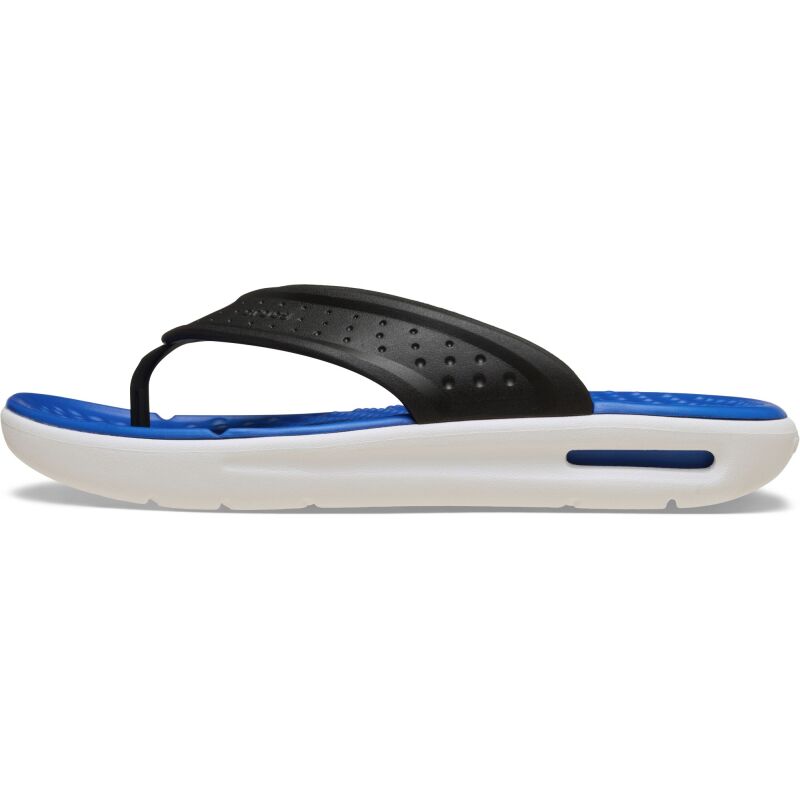 Crocs™ InMotion LiteRide Flip Men's Black/Blue Bolt
