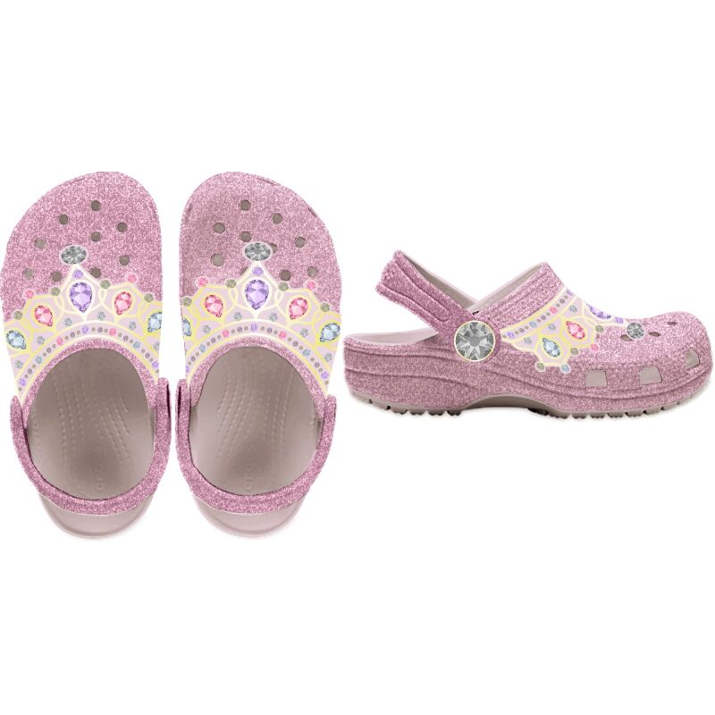 Crocs™ Classic IAM Princess Clog Kid's Pink Milk/Multi