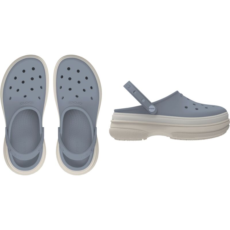 Crocs™ Classic Frosted Stacked Clog Concrete