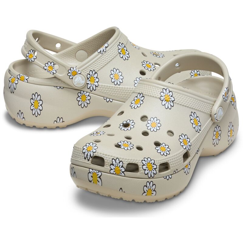 Crocs™ Classic Platform Floral Clog Meteor
