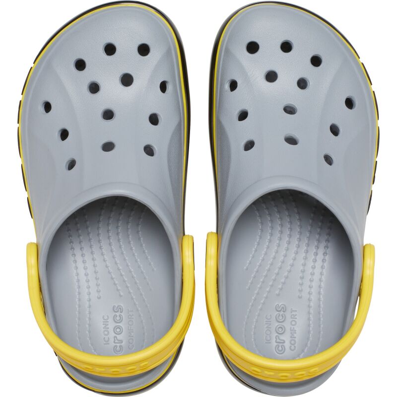 Crocs™ BAYABAND RACER BAND CLOG KID'S 211073 Light Grey