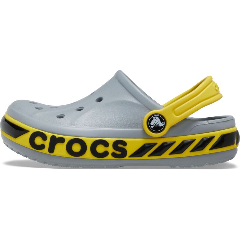Crocs™ BAYABAND RACER BAND CLOG KID'S 211073 Light Grey
