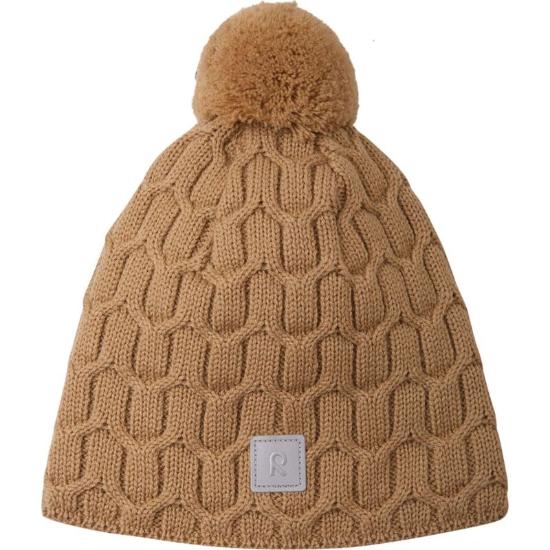 REIMA Merino Wool Beanie Nyksund 5300066B Peanut Brown 11A0