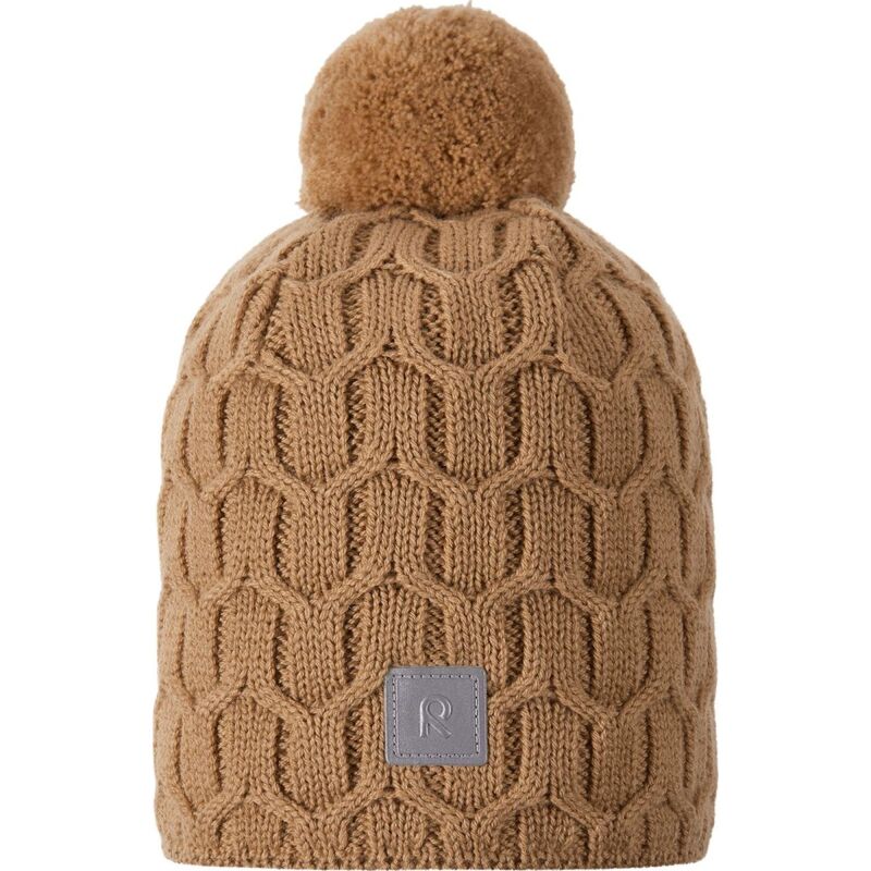 REIMA Merino Wool Beanie Nyksund 5300066B Peanut Brown 11A0