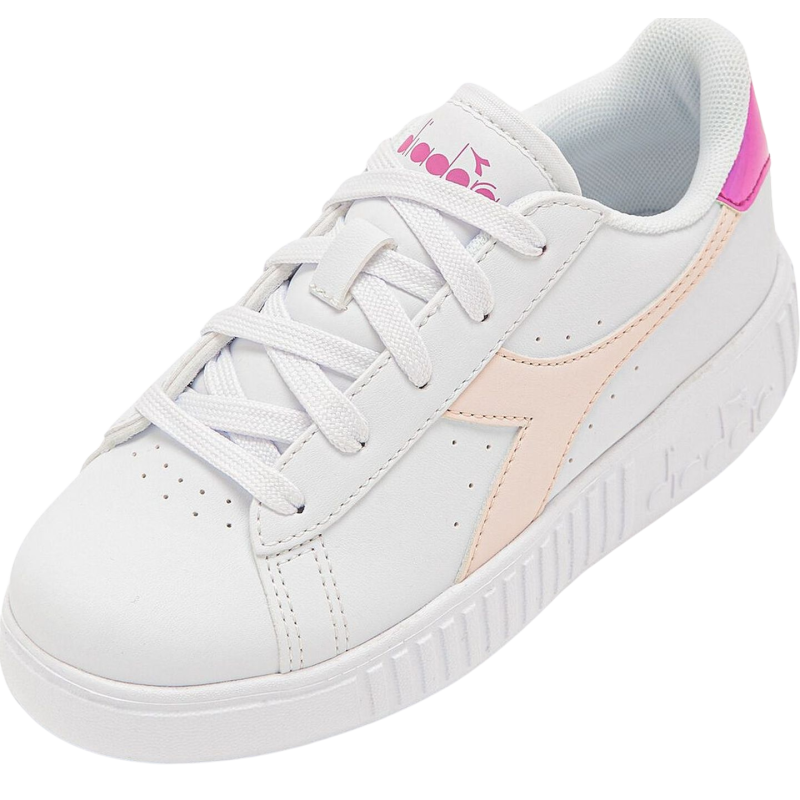DIADORA Game Step PS White/Robinia Violet
