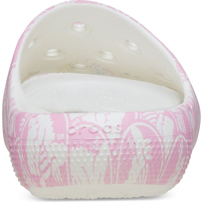 Crocs™ Classic Duke Print Slide v2 Pink Tweed