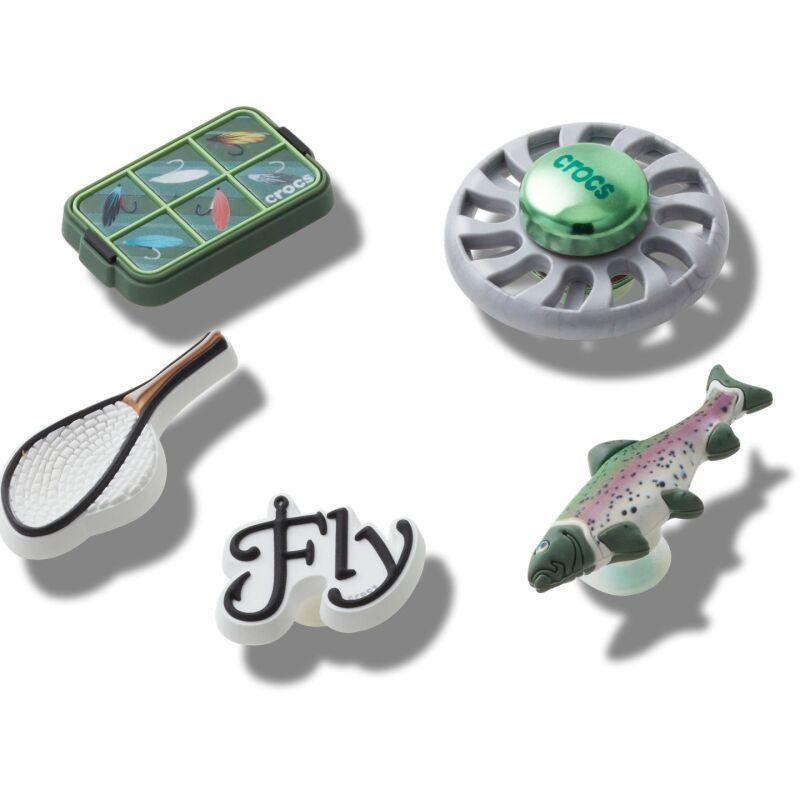 Crocs™ Jibbitz Fly Fishing 5 Pack 198445236815