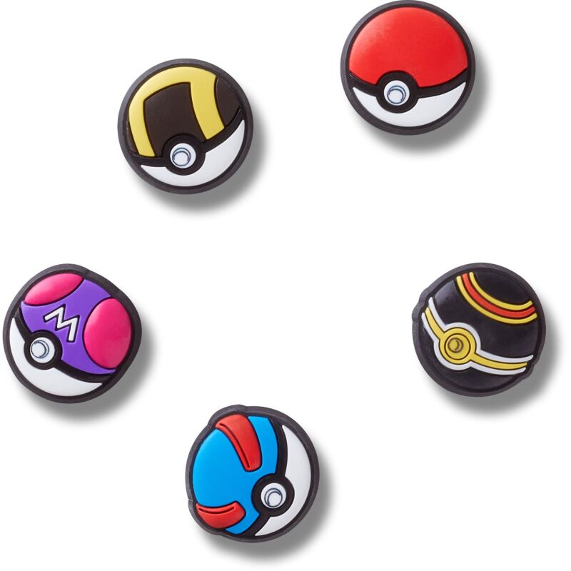 Crocs™ Jibbitz Poke Ball 5 Pack 198445179419