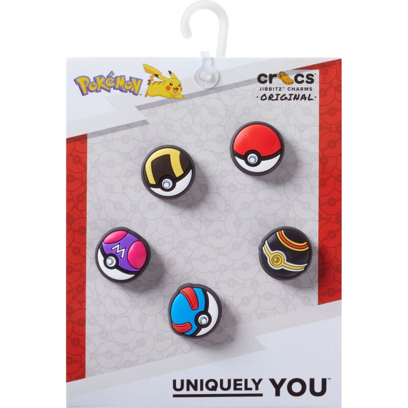 Crocs™ Jibbitz Poke Ball 5 Pack 198445179419