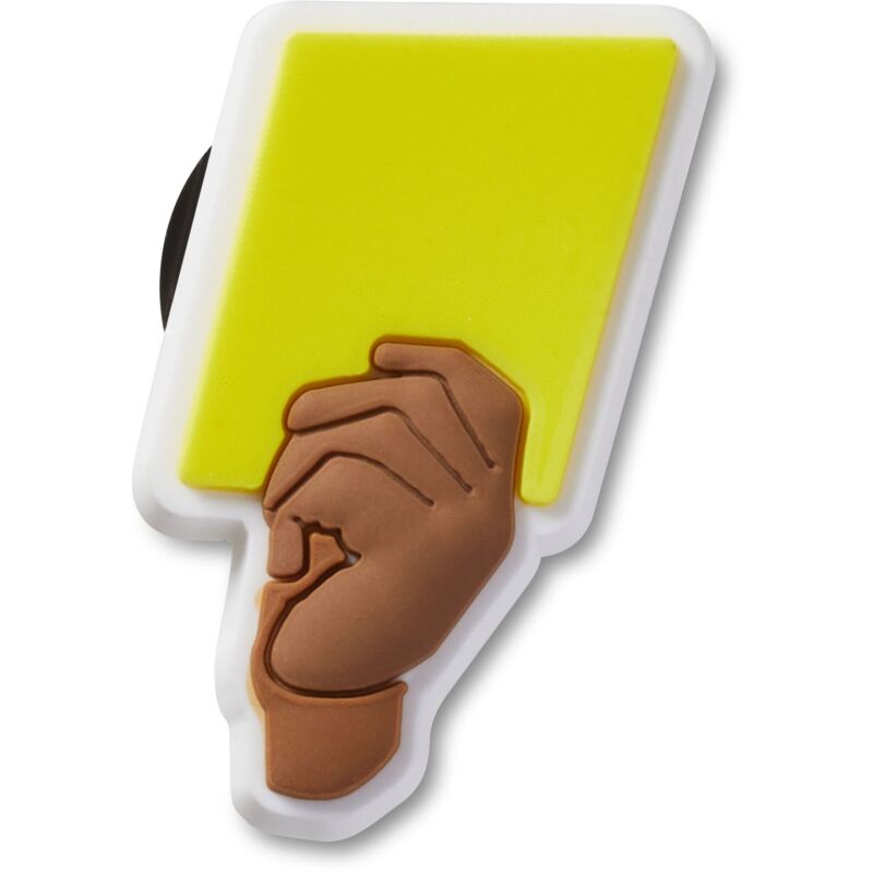 Crocs™ Jibbitz Soccer Yellow Card 198445137501