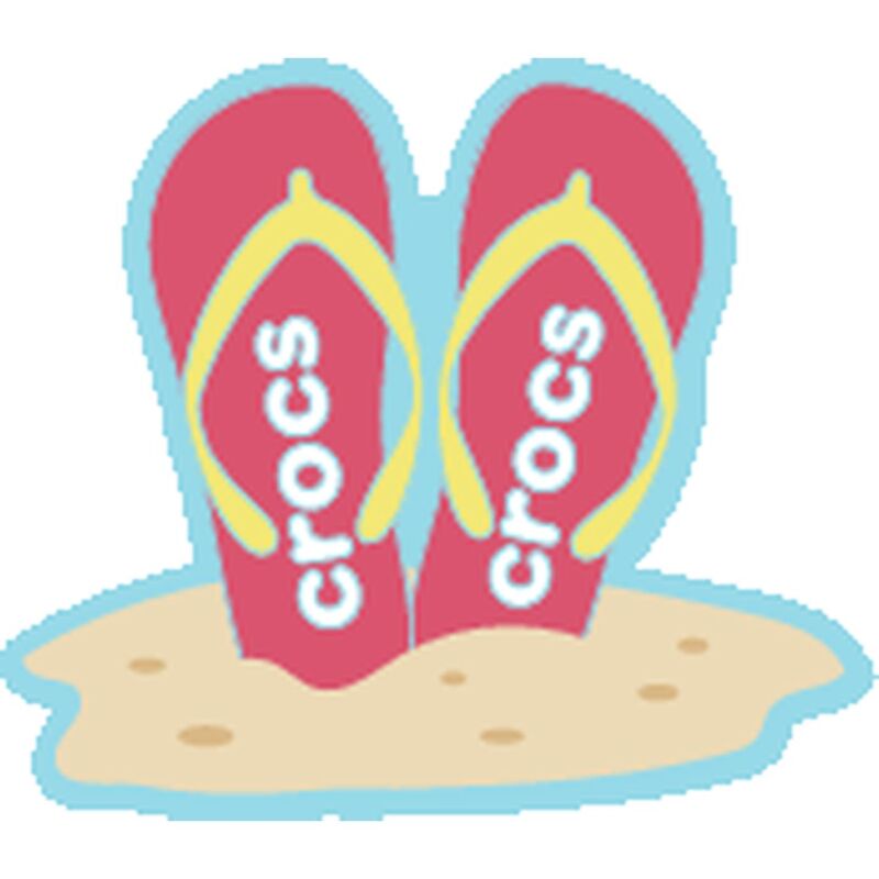 Crocs™ Crocs Jibbitz Flip Flops In The Sand 198445376849 