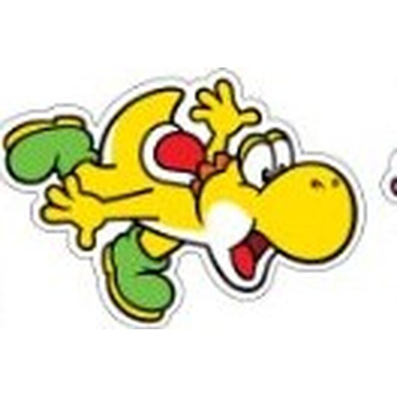 Crocs™ Crocs Jibbitz Yellow Yoshi Full Body 198445377372 