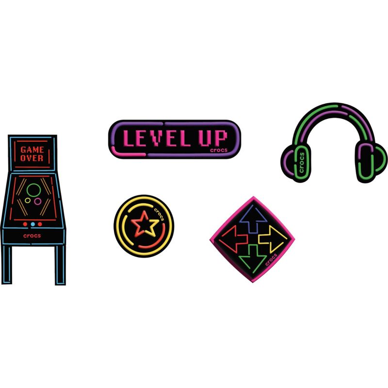 Crocs™ Crocs Jibbitz Level Up Gamer 5 Pack 198445377914 