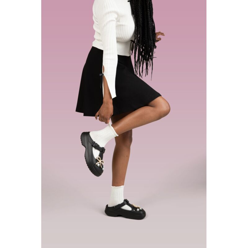 Crocs™ Classic Mary Jane Clog Black