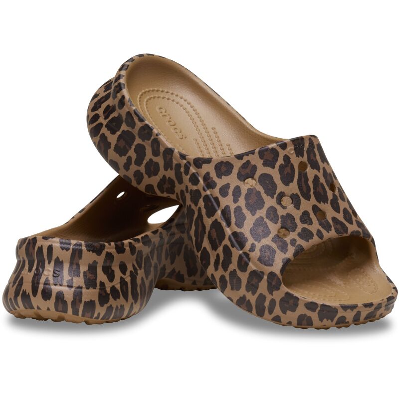 Crocs™ Bae Animal Slide Sepia/Leopard