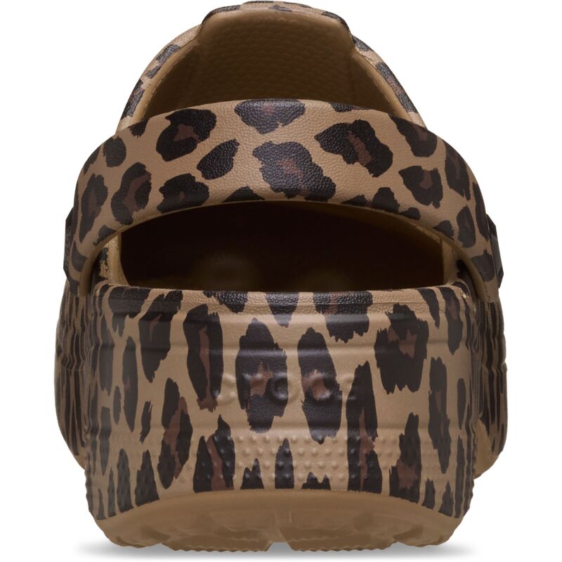 Crocs™ Classic Mary Jane Animal Clog Kid's Sepia/Leopard