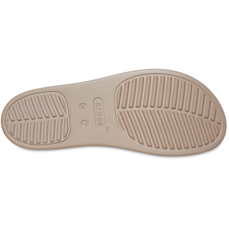 Crocs™ Brooklyn Ankle Strap Wedge Black/Mushroom