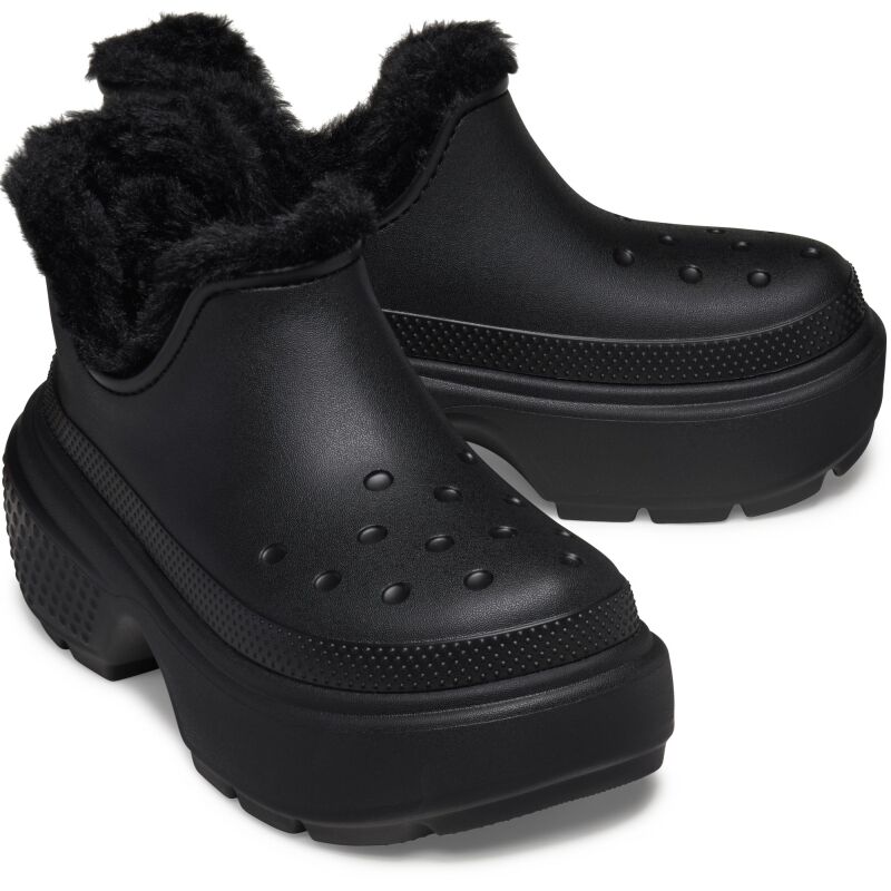 Stomp Lined Shorty Boot Black/Black
