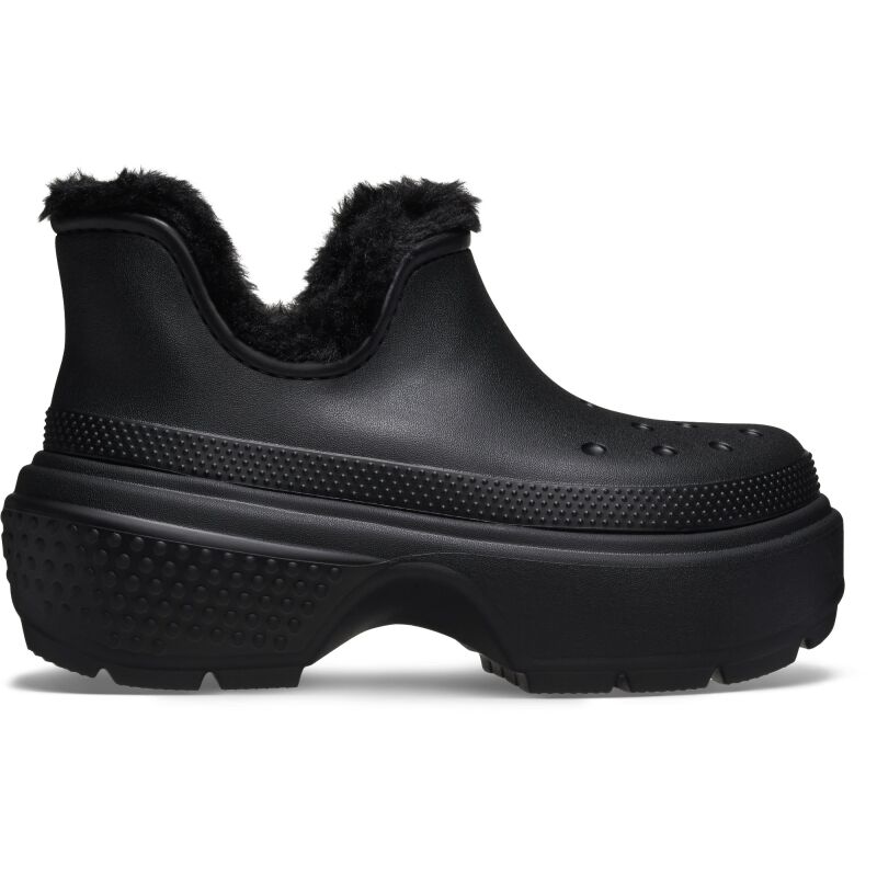 Stomp Lined Shorty Boot Black/Black