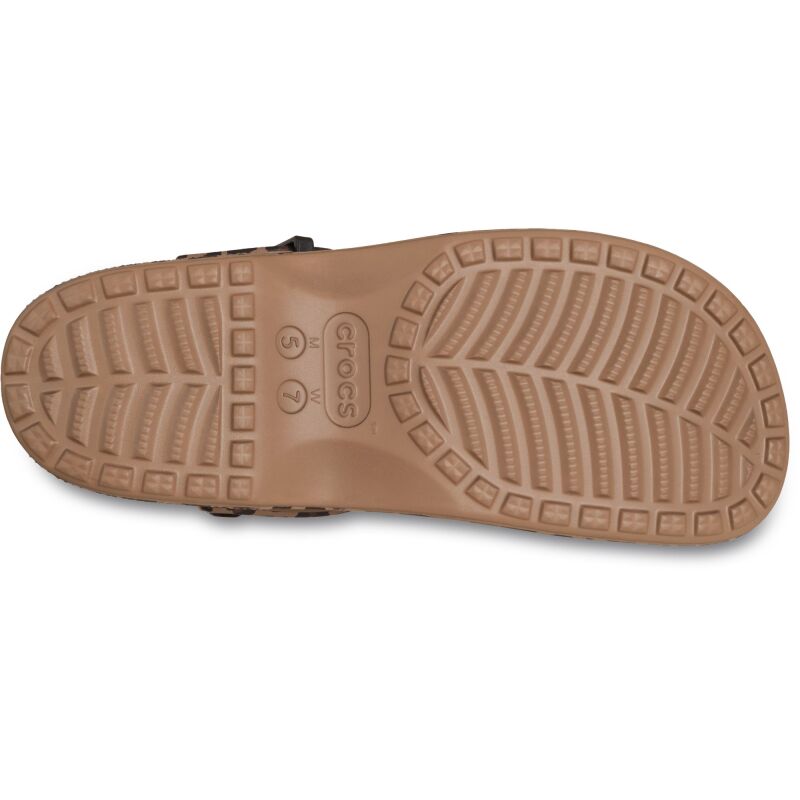 Crocs™ Classic Mary Jane Animal Clog Sepia/Leopard