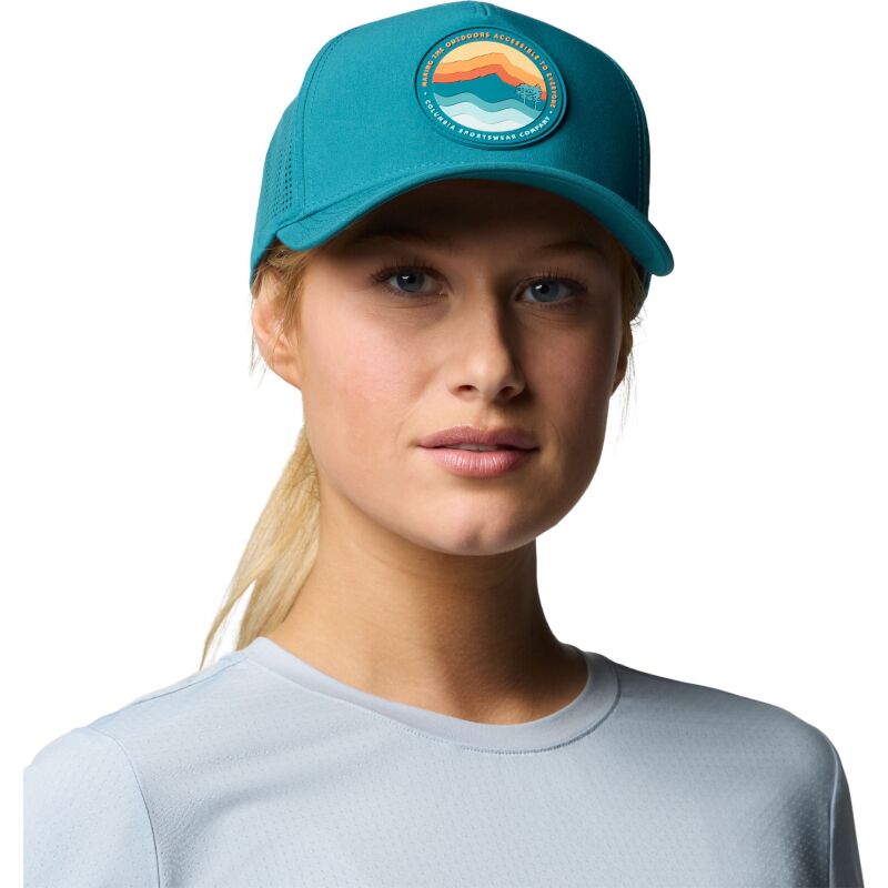 Columbia Mountaincap 3D Stretch Snap Back River Blue/ Circular Linescape