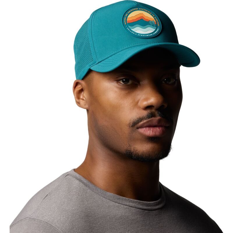 Columbia Mountaincap 3D Stretch Snap Back River Blue/ Circular Linescape