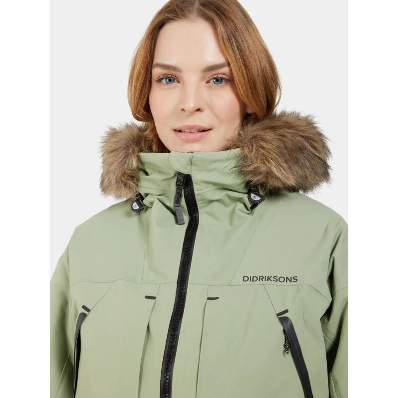 Didriksons Ceres Women's Parka 2 Light Moss