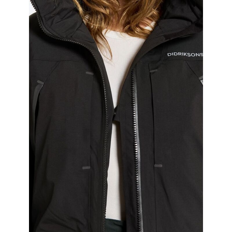DIDRIKSONS CERES WOMEN'S PARKA 2 Black