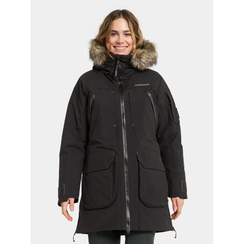 DIDRIKSONS CERES WOMEN'S PARKA 2 Black