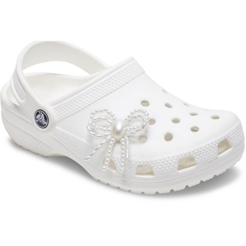 Crocs™ Jibbitz White Pearl Beaded Bow 198445238109