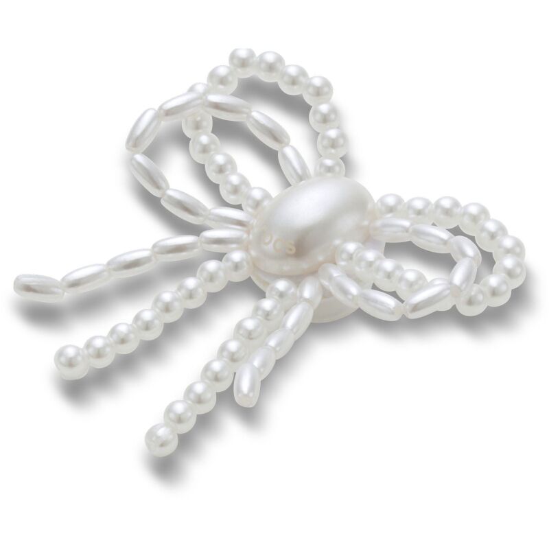 Crocs™ Jibbitz White Pearl Beaded Bow 198445238109