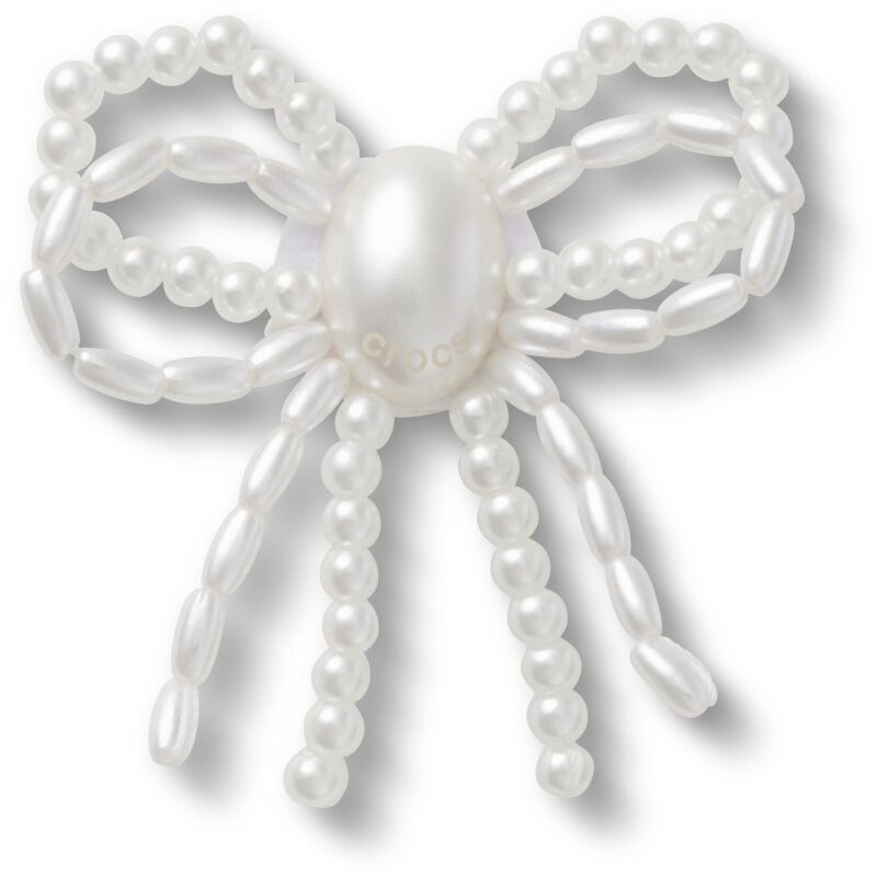 Crocs™ Jibbitz White Pearl Beaded Bow 198445238109