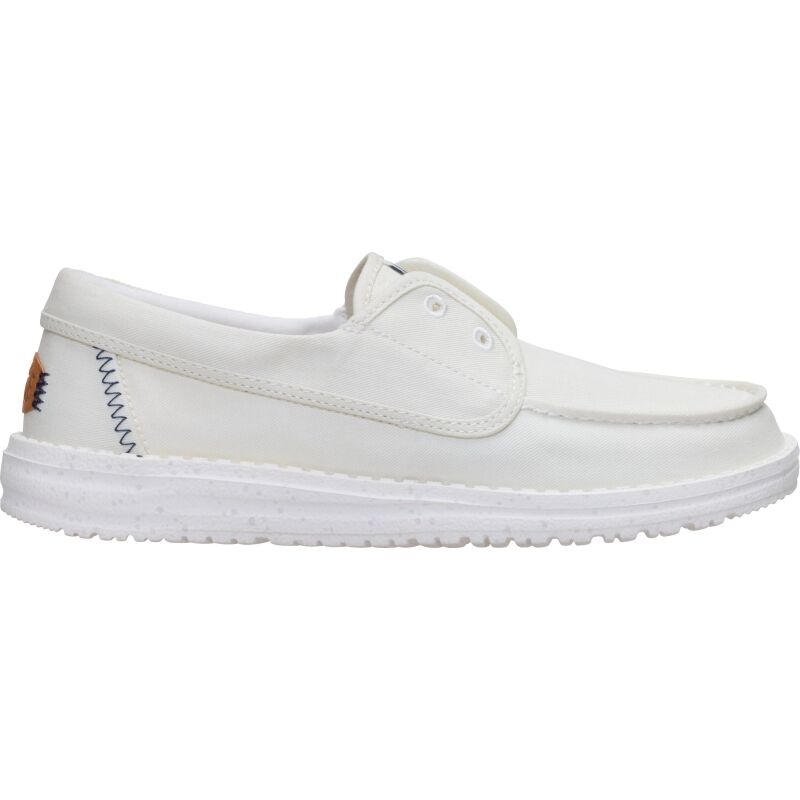 HEYDUDE Wendy Cru Stretch Canvas Women's Snow White