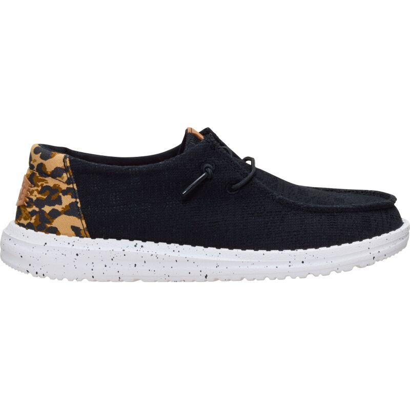 HEYDUDE Wendy Wildcat Women's Black/Leopard