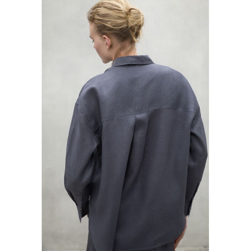 ECOALF DARIAALF LINEN SHIRT WOMAN Storm/Grey